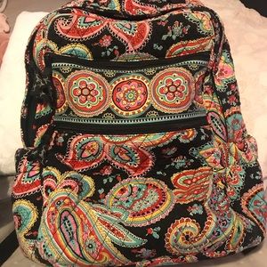 Vera Bradley Parisian Paisley Campus Backpack